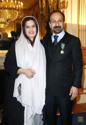 اصغر فرهادی نشان عالی هنر و ادبیات فرانسه را دریافت کرد