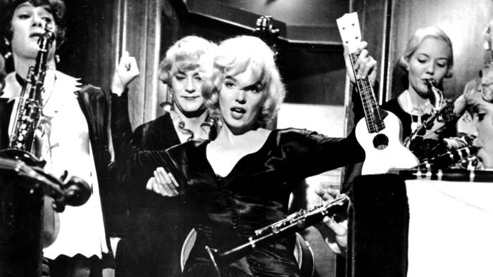 مرلین مونرو در some like it hot