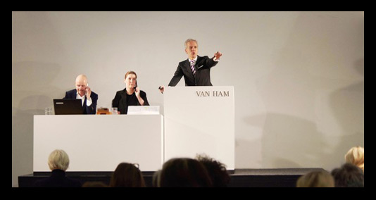 کدام هنرمندان در حراج هنری ون هام کلن شرکت دارند